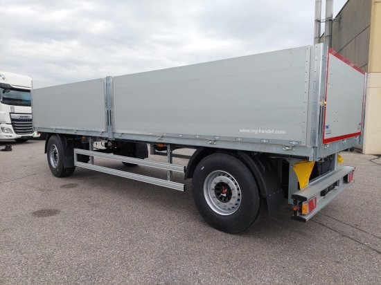 HUMBAUR Baustoffanhänger, 7,1 Meter ,Neufahrzeug, SAF-Achsen - مقطورات مسطحة: صورة 2 HUMBAUR Baustoffanhänger, 7,1 Meter ,Neufahrzeug, SAF-Achsen - مقطورات مسطحة: صورة 2