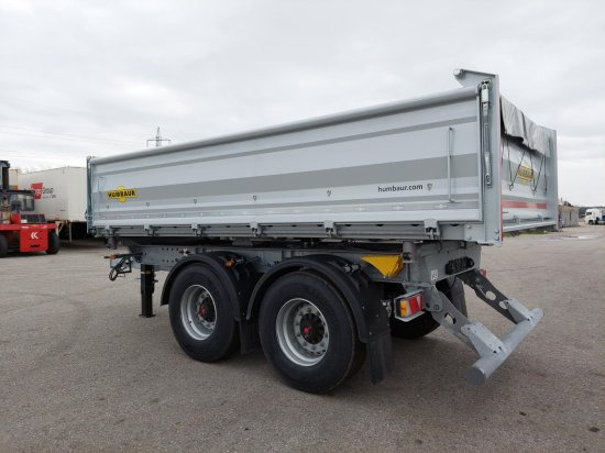 HUMBAUR HTK195024 Tandem 3-Seitenkipper Verzinkt, SAF-Achsen, Rollplane, - مقطورة قلابة: صورة 4 HUMBAUR HTK195024 Tandem 3-Seitenkipper Verzinkt, SAF-Achsen, Rollplane, - مقطورة قلابة: صورة 4