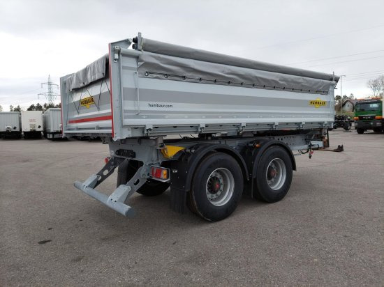 HUMBAUR HTK195024 Tandem 3-Seitenkipper Verzinkt, SAF-Achsen, Rollplane, - مقطورة قلابة: صورة 2 HUMBAUR HTK195024 Tandem 3-Seitenkipper Verzinkt, SAF-Achsen, Rollplane, - مقطورة قلابة: صورة 2