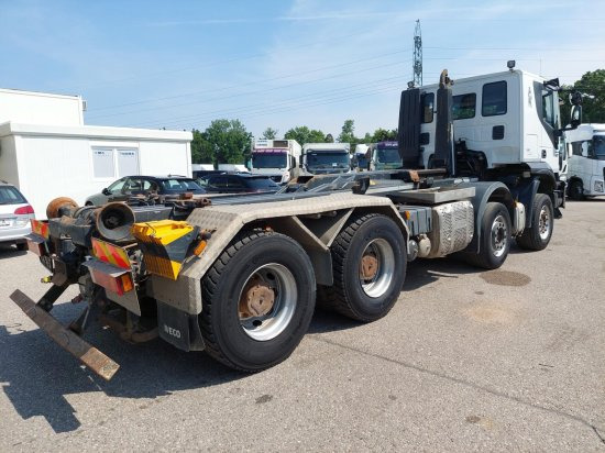 Iveco 8x4 Meiller Abroller, Automatik, E6, Retarder, - شاحنة برافعة خطافية, شاحنة كرين: صورة 4 Iveco 8x4 Meiller Abroller, Automatik, E6, Retarder, - شاحنة برافعة خطافية, شاحنة كرين: صورة 4