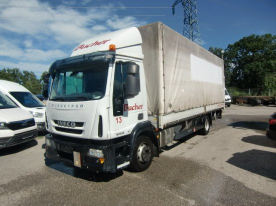 Iveco Eurocargo 120E22 Plane, Schalter LBW - شاحنة ذات ستائر جانبية: صورة 1 Iveco Eurocargo 120E22 Plane, Schalter LBW - شاحنة ذات ستائر جانبية: صورة 1
