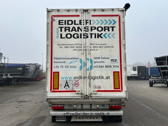 Knapen K100/KT01, 10 mm, Liftachse, Rollplane, Funk - نصف مقطورة ذات أرضية سير: صورة 4 Knapen K100/KT01, 10 mm, Liftachse, Rollplane, Funk - نصف مقطورة ذات أرضية سير: صورة 4