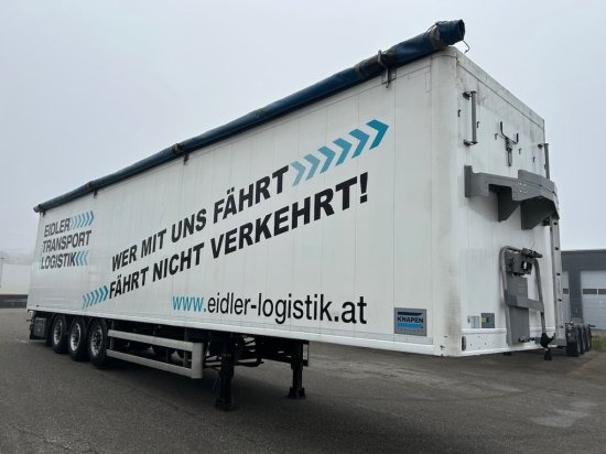 Knapen K100/KT01, 10 mm, Liftachse, Rollplane, Funk - نصف مقطورة ذات أرضية سير: صورة 3 Knapen K100/KT01, 10 mm, Liftachse, Rollplane, Funk - نصف مقطورة ذات أرضية سير: صورة 3