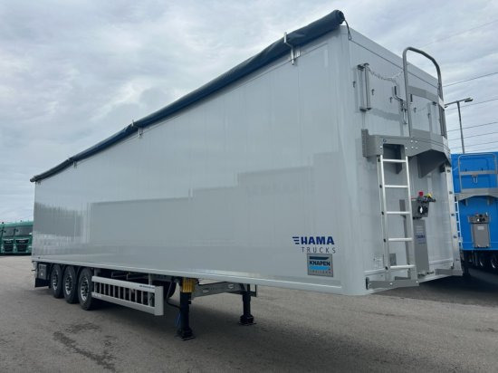 Knapen K100 Schubboden, Neufahrzeug, 10mm Boden, Liftachse, Funk - نصف مقطورة ذات أرضية سير: صورة 1 Knapen K100 Schubboden, Neufahrzeug, 10mm Boden, Liftachse, Funk - نصف مقطورة ذات أرضية سير: صورة 1