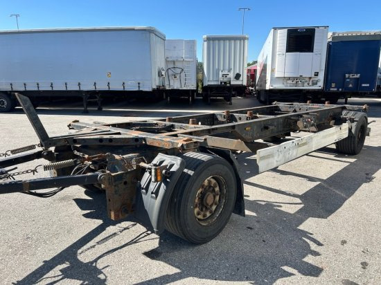 Krone AZW, Maxi BDF-Lafette, BPW-Achsen - ناقل حاوية/ مقطورة بحاوية: صورة 2 Krone AZW, Maxi BDF-Lafette, BPW-Achsen - ناقل حاوية/ مقطورة بحاوية: صورة 2