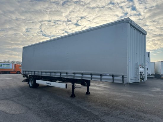 Krone City Liner Profi, 1-Achs- Zwangsgelenkt, Dhollandia LBW 2000kg, - نصف مقطورة بستائر جانبية: صورة 3 Krone City Liner Profi, 1-Achs- Zwangsgelenkt, Dhollandia LBW 2000kg, - نصف مقطورة بستائر جانبية: صورة 3