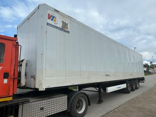 Krone SD-K Kofferauflieger, Liftachse, SAF - نصف مقطورة بصندوق مغلق: صورة 1 Krone SD-K Kofferauflieger, Liftachse, SAF - نصف مقطورة بصندوق مغلق: صورة 1