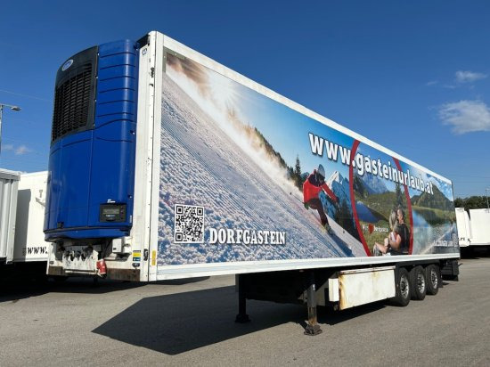 Krone SD Kühler, Doppelstock, Carrier 1550, Palettenkasten, Liftachse - نصف مقطورة ثابتة الحرارة: صورة 1 Krone SD Kühler, Doppelstock, Carrier 1550, Palettenkasten, Liftachse - نصف مقطورة ثابتة الحرارة: صورة 1