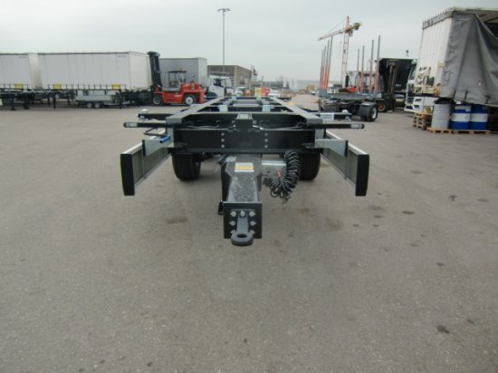 Krone ZZ/DC07 Tandem Lafette, Standard, BPW-Achsen, Heckabstützung - ناقل حاوية/ مقطورة بحاوية: صورة 2 Krone ZZ/DC07 Tandem Lafette, Standard, BPW-Achsen, Heckabstützung - ناقل حاوية/ مقطورة بحاوية: صورة 2