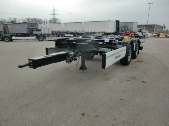 Krone ZZ/DC07 Tandem Lafette, Standard, BPW-Achsen, Heckabstützung - ناقل حاوية/ مقطورة بحاوية: صورة 3 Krone ZZ/DC07 Tandem Lafette, Standard, BPW-Achsen, Heckabstützung - ناقل حاوية/ مقطورة بحاوية: صورة 3