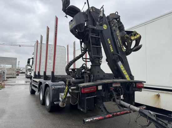 MAN TGS 33.510 BL 6x4, Intarder, Holztransporter, LIV 120Z - شاحنة قطع الأشجار, شاحنة كرين: صورة 5 MAN TGS 33.510 BL 6x4, Intarder, Holztransporter, LIV 120Z - شاحنة قطع الأشجار, شاحنة كرين: صورة 5