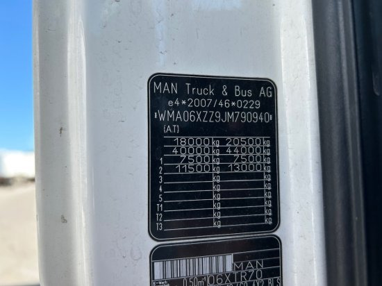 MAN TGX 18.460 XXL, Automatik, Intarder - رأس تريلا: صورة 5 MAN TGX 18.460 XXL, Automatik, Intarder - رأس تريلا: صورة 5