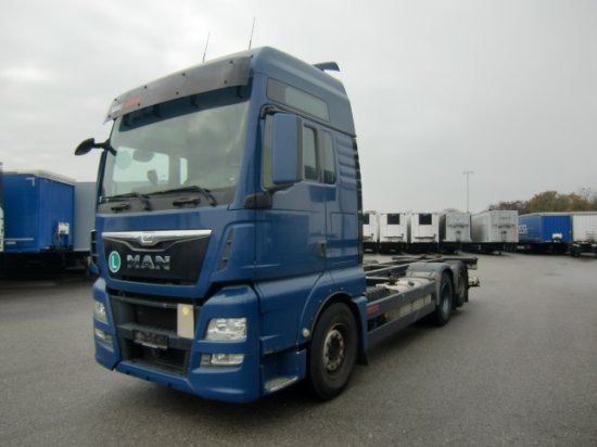 MAN TGX 26.440 BDF, XXL, Retarder, Automatik, E6, Liftachse, - ناقلة حاويات/ شاحنة حاويات: صورة 1 MAN TGX 26.440 BDF, XXL, Retarder, Automatik, E6, Liftachse, - ناقلة حاويات/ شاحنة حاويات: صورة 1