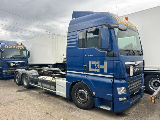 MAN TGX 26.440 XLX 6x2 Liftachse, Euro 6, Motorschaden - ناقلة حاويات/ شاحنة حاويات: صورة 1 MAN TGX 26.440 XLX 6x2 Liftachse, Euro 6, Motorschaden - ناقلة حاويات/ شاحنة حاويات: صورة 1