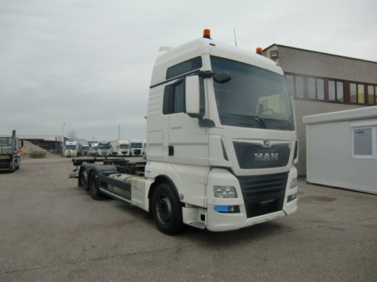 MAN TGX 26.460 XXL  6x2 Liftachse Euro 6 Unterfaltbühne - ناقلة حاويات/ شاحنة حاويات: صورة 3 MAN TGX 26.460 XXL  6x2 Liftachse Euro 6 Unterfaltbühne - ناقلة حاويات/ شاحنة حاويات: صورة 3