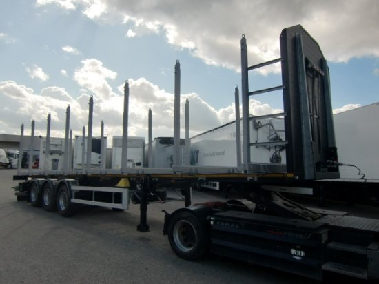 MEGA TIMBER LONG Holzauflieger 8 Rungenpaare 3. Achse Liftachse - نصف مقطورة اخشاب: صورة 3 MEGA TIMBER LONG Holzauflieger 8 Rungenpaare 3. Achse Liftachse - نصف مقطورة اخشاب: صورة 3