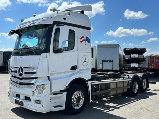 Mercedes-Benz Actros 2545 6x2 BDF E6, Retarder, Alufelgen - ناقلة حاويات/ شاحنة حاويات: صورة 1 Mercedes-Benz Actros 2545 6x2 BDF E6, Retarder, Alufelgen - ناقلة حاويات/ شاحنة حاويات: صورة 1