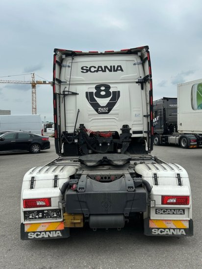 Scania R650 4x2, E6d, Leder, Voll-Luft, Standklima, Schubbodenhydraulik, Opticruse - مقطورة السحب: صورة 5 Scania R650 4x2, E6d, Leder, Voll-Luft, Standklima, Schubbodenhydraulik, Opticruse - مقطورة السحب: صورة 5