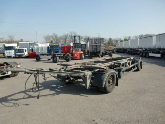 Schwarzmüller S - Serie AZ Maxi Lafette - ناقل حاوية/ مقطورة بحاوية: صورة 1 Schwarzmüller S - Serie AZ Maxi Lafette - ناقل حاوية/ مقطورة بحاوية: صورة 1
