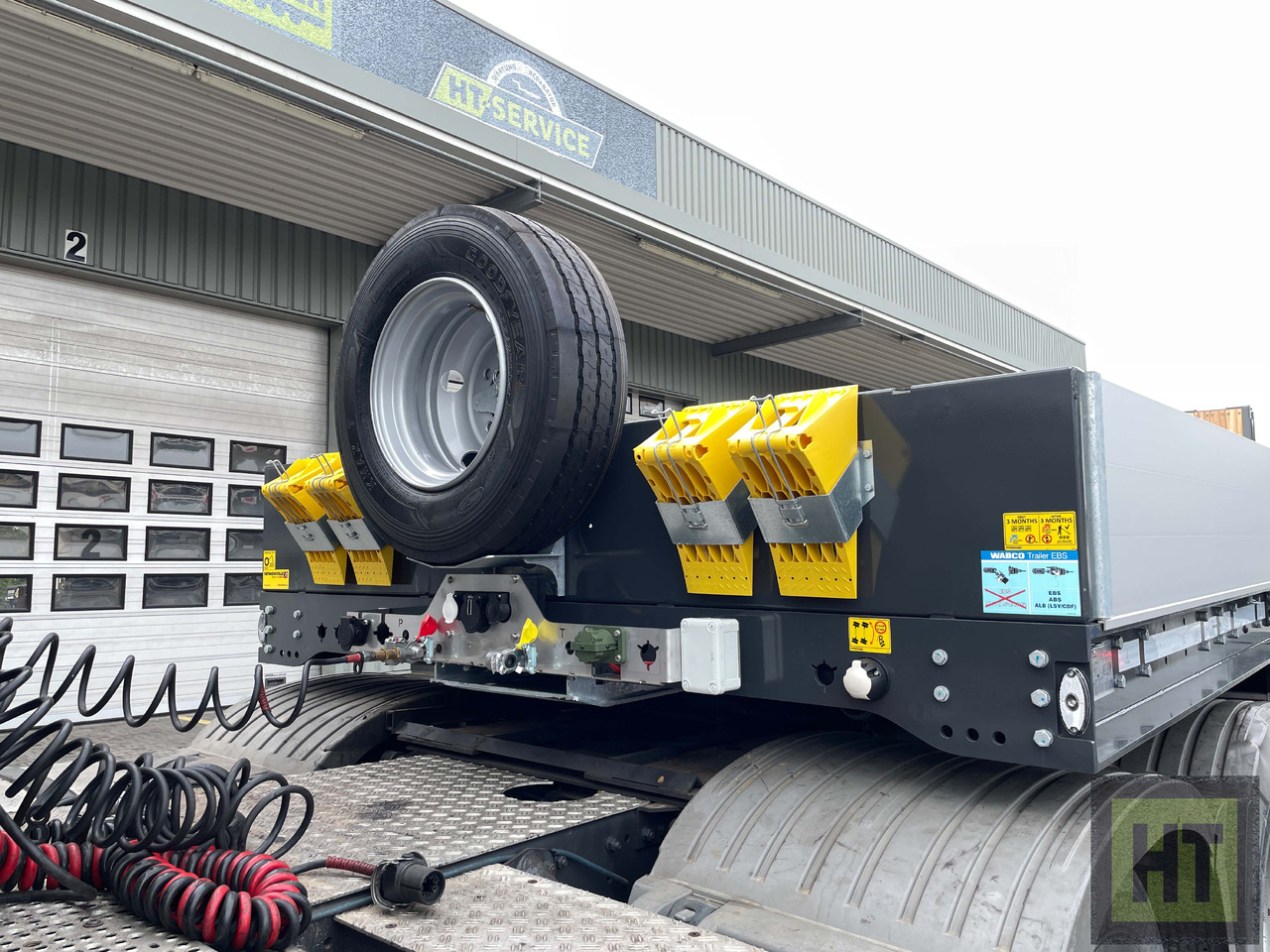 Faymonville 4-(1+3)-Achs-Tele-Semi-Radmulden-Rampen zg - نصف مقطورة بلودر منخفض: صورة 3 Faymonville 4-(1+3)-Achs-Tele-Semi-Radmulden-Rampen zg - نصف مقطورة بلودر منخفض: صورة 3