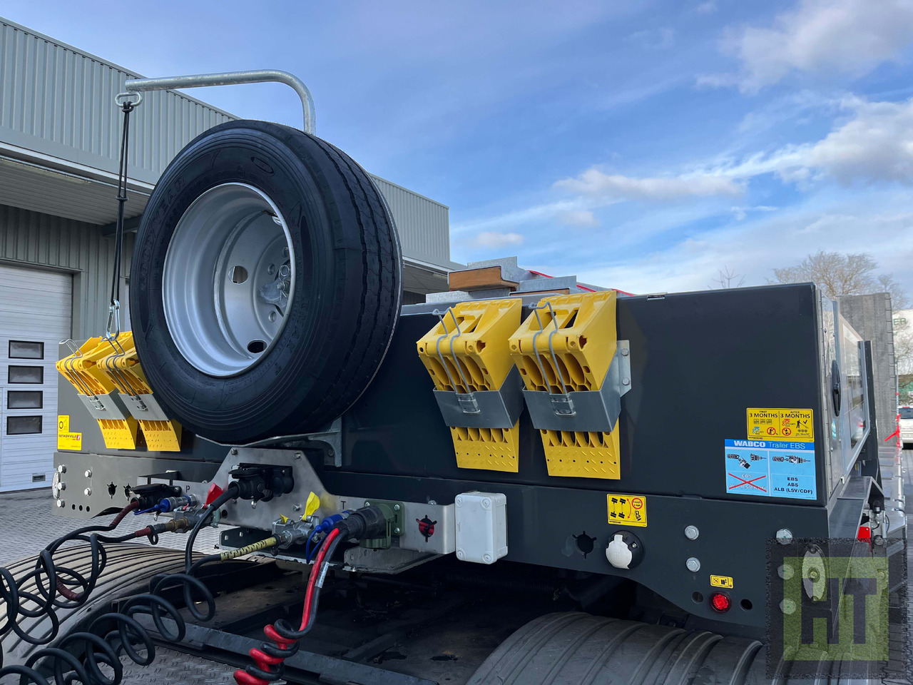 Faymonville 5-Achs-Tele-Semi mit Halbachsen "Twinaxle" und hydr. Rampen - نصف مقطورة بلودر منخفض: صورة 3 Faymonville 5-Achs-Tele-Semi mit Halbachsen "Twinaxle" und hydr. Rampen - نصف مقطورة بلودر منخفض: صورة 3