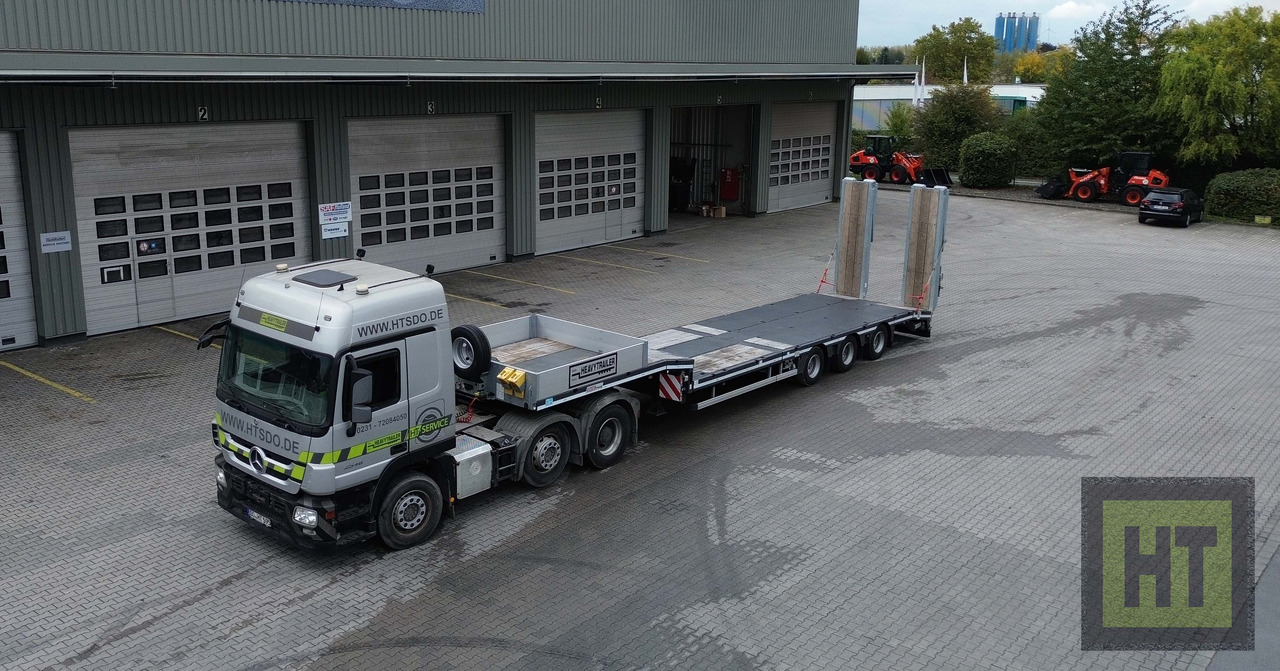 نصف مقطورة بلودر منخفض Faymonville MAX Trailer 3-Achs-Semi mit hydr. Ladeboden und hydr. Ramen: صورة 9 نصف مقطورة بلودر منخفض Faymonville MAX Trailer 3-Achs-Semi mit hydr. Ladeboden und hydr. Ramen: صورة 9