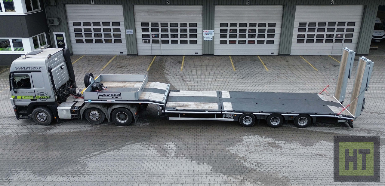 نصف مقطورة بلودر منخفض Faymonville MAX Trailer 3-Achs-Semi mit hydr. Ladeboden und hydr. Ramen: صورة 10 نصف مقطورة بلودر منخفض Faymonville MAX Trailer 3-Achs-Semi mit hydr. Ladeboden und hydr. Ramen: صورة 10