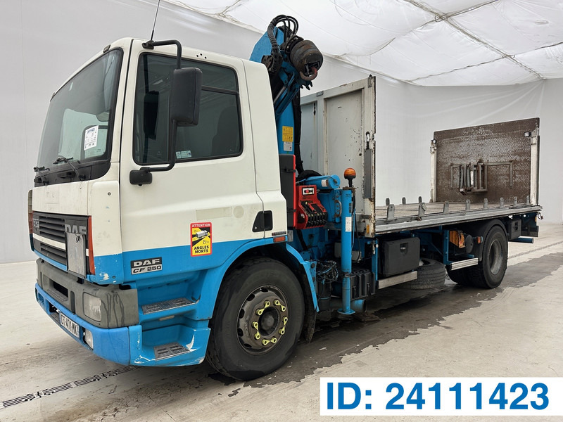 DAF CF75.250* - شاحنات مسطحة, شاحنة كرين: صورة 1 DAF CF75.250* - شاحنات مسطحة, شاحنة كرين: صورة 1