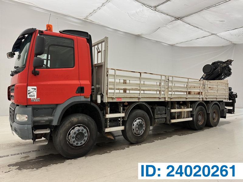 DAF CF85.410 - 8x4* - شاحنات مسطحة, شاحنة كرين: صورة 1 DAF CF85.410 - 8x4* - شاحنات مسطحة, شاحنة كرين: صورة 1