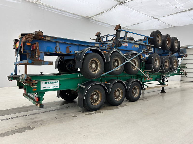 Fruehauf 4x Skelet 2 x 20-40 ft - ناقل حاوية/ نصف مقطورة بحاوية: صورة 4 Fruehauf 4x Skelet 2 x 20-40 ft - ناقل حاوية/ نصف مقطورة بحاوية: صورة 4