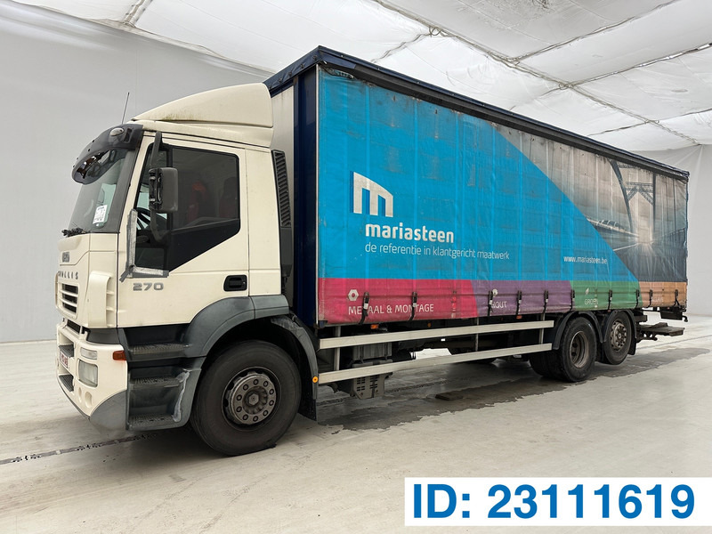 Iveco Stralis 270 - 6x2* - شاحنة ذات ستائر جانبية: صورة 1 Iveco Stralis 270 - 6x2* - شاحنة ذات ستائر جانبية: صورة 1