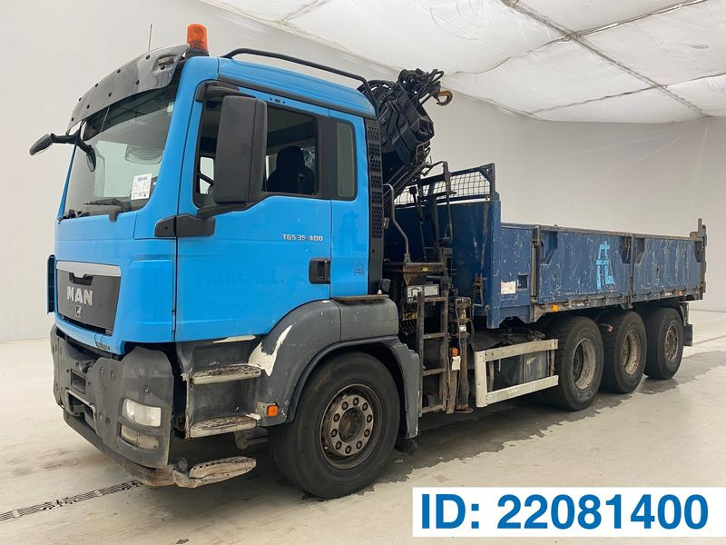 MAN TGS 35.400 - 8x4* - شاحنة قلاب, شاحنة كرين: صورة 1 MAN TGS 35.400 - 8x4* - شاحنة قلاب, شاحنة كرين: صورة 1