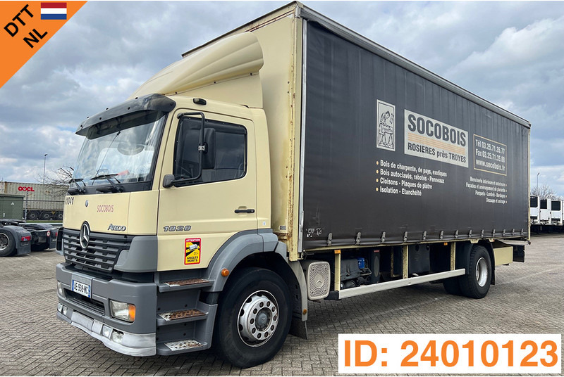 Mercedes-Benz Atego 1828* - شاحنة ذات ستائر جانبية: صورة 1 Mercedes-Benz Atego 1828* - شاحنة ذات ستائر جانبية: صورة 1
