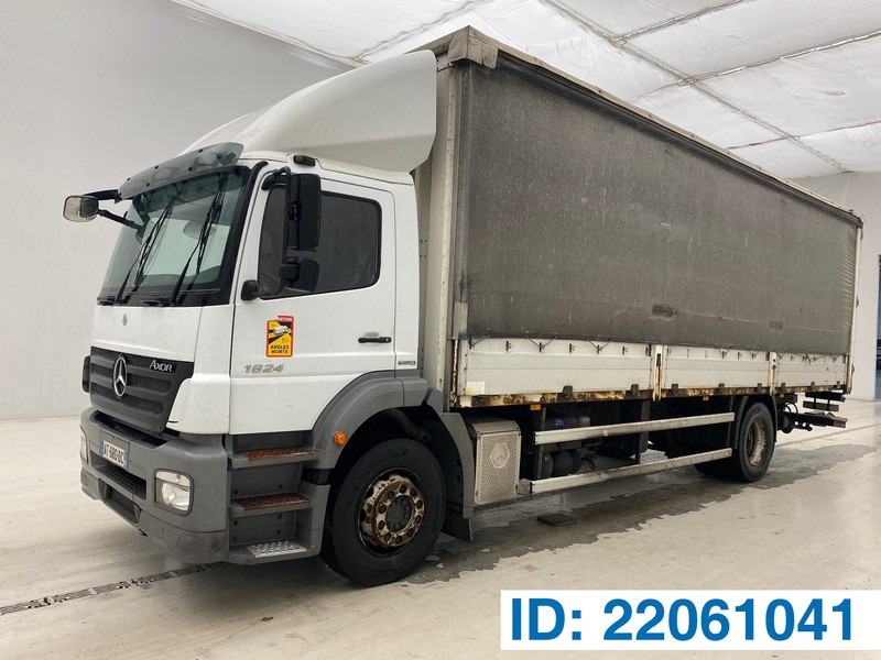 Mercedes-Benz Axor 1824 - شاحنة ذات ستائر جانبية: صورة 1 Mercedes-Benz Axor 1824 - شاحنة ذات ستائر جانبية: صورة 1