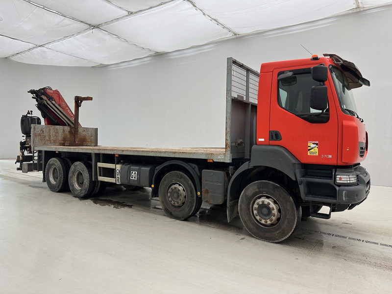 Renault Kerax 370 DXi - 8x4 - شاحنات مسطحة, شاحنة كرين: صورة 3 Renault Kerax 370 DXi - 8x4 - شاحنات مسطحة, شاحنة كرين: صورة 3