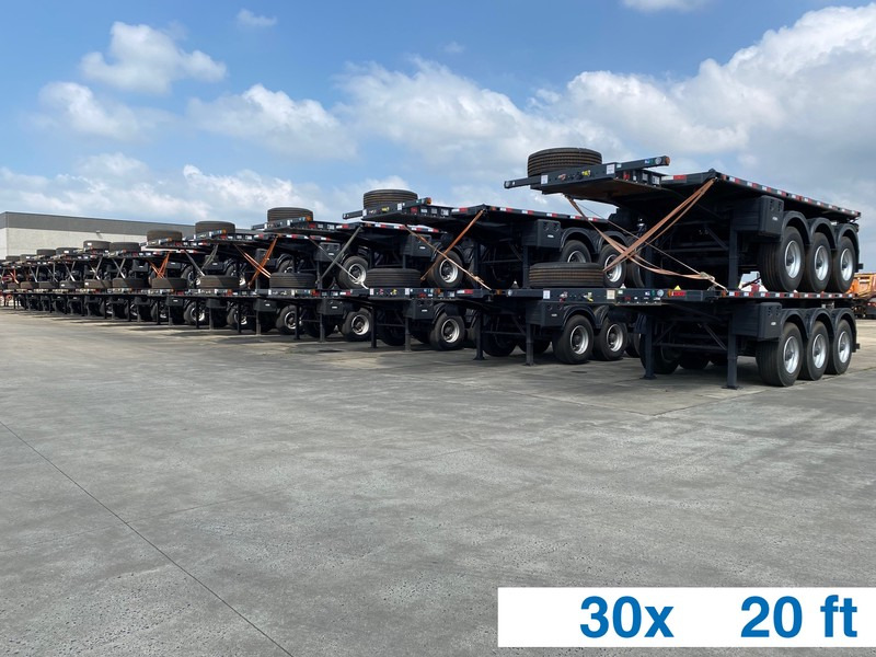 SERGOMEL Chassis/Plateau 20FT - NEW - ناقل حاوية/ نصف مقطورة بحاوية: صورة 1 SERGOMEL Chassis/Plateau 20FT - NEW - ناقل حاوية/ نصف مقطورة بحاوية: صورة 1