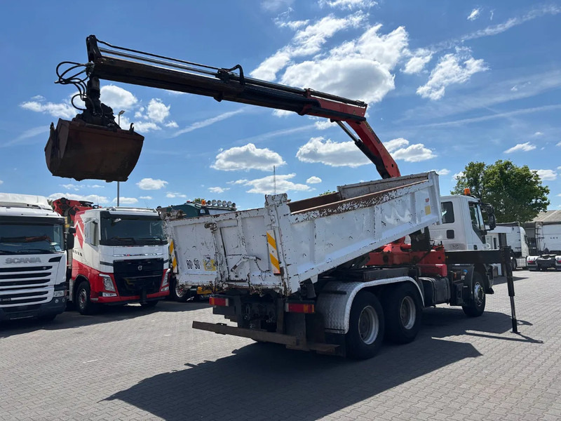 Iveco Trakker 410 6X4 Manual Gearbox 2 Way Tipper + Palfinger PK15500 - شاحنة قلاب, شاحنة كرين: صورة 4 Iveco Trakker 410 6X4 Manual Gearbox 2 Way Tipper + Palfinger PK15500 - شاحنة قلاب, شاحنة كرين: صورة 4