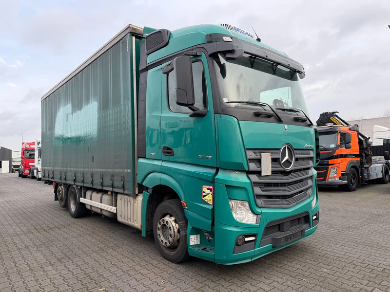 Mercedes-Benz Actros 2545 6X2 Retarder Euro 6 - شاحنة ذات ستائر جانبية: صورة 2 Mercedes-Benz Actros 2545 6X2 Retarder Euro 6 - شاحنة ذات ستائر جانبية: صورة 2