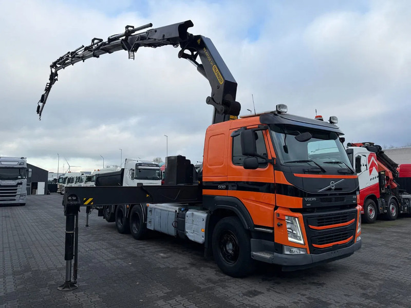 Volvo FM 500 8X4 Tridem Euro 6 Palfinger 42002 + Fly jib - شاحنة - نظام الكابلات, شاحنة كرين: صورة 2 Volvo FM 500 8X4 Tridem Euro 6 Palfinger 42002 + Fly jib - شاحنة - نظام الكابلات, شاحنة كرين: صورة 2