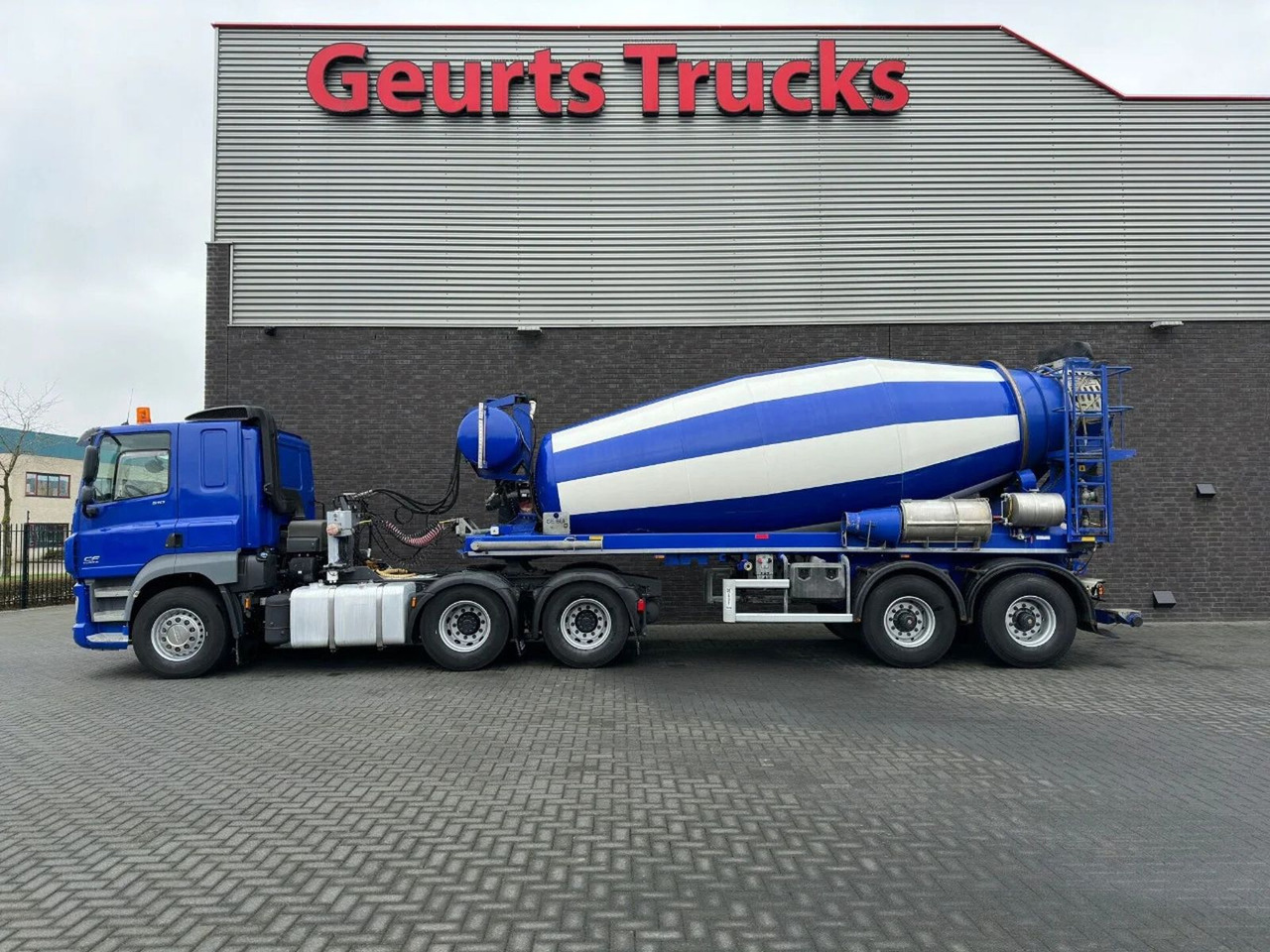 DAF CF 510 6X4 + DE BUF ST2 2-ASSIGE 10M3 CONCRETE M - شاحنة خلاطة خرسانة: صورة 1 DAF CF 510 6X4 + DE BUF ST2 2-ASSIGE 10M3 CONCRETE M - شاحنة خلاطة خرسانة: صورة 1