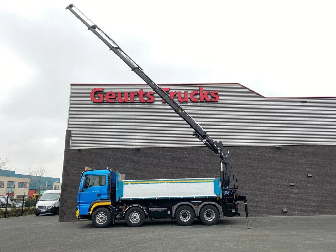 MAN TGS 35.480 8X4 KIPPER/TIPPER + HMF 2620-K5 KRAAN - شاحنة قلاب, شاحنة كرين: صورة 2 MAN TGS 35.480 8X4 KIPPER/TIPPER + HMF 2620-K5 KRAAN - شاحنة قلاب, شاحنة كرين: صورة 2