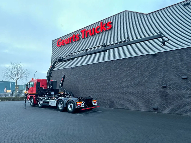MAN TGS 35.500 8X4H-6 MET MULTILIFT ULT T 21 S51 HAAKARMSYSTEEM + HIAB X-HIPRO 192 E-4 KRAAN/CRANE/KRAN/GRUA - شاحنة برافعة خطافية, شاحنة كرين: صورة 3 MAN TGS 35.500 8X4H-6 MET MULTILIFT ULT T 21 S51 HAAKARMSYSTEEM + HIAB X-HIPRO 192 E-4 KRAAN/CRANE/KRAN/GRUA - شاحنة برافعة خطافية, شاحنة كرين: صورة 3
