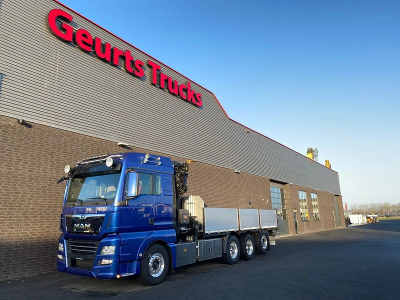 شاحنة كرين MAN TGX 35.500 8X4 TRIDEM + HIAB X-HIPRO 302 E-7 KRAAN/KRAN/CRANE/GRUA: صورة 9