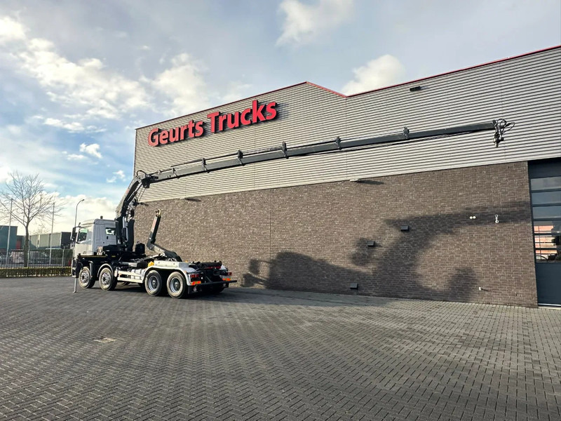 Mercedes-Benz AROCS 4148 8X4 MET MULTILIFT ULT T 21 S51 HAAKARMSYSTEEM + HIAB X-HIPRO 232 E-6 KRAAN/CRANE/KRAN/GRUA - شاحنة برافعة خطافية: صورة 3 Mercedes-Benz AROCS 4148 8X4 MET MULTILIFT ULT T 21 S51 HAAKARMSYSTEEM + HIAB X-HIPRO 232 E-6 KRAAN/CRANE/KRAN/GRUA - شاحنة برافعة خطافية: صورة 3