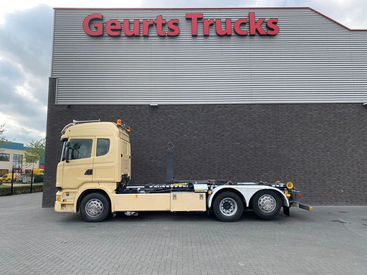 Scania R450 6X2 + PALFINGER HAAKARMSYSTEEM/ABROLLKIPPER - شاحنة برافعة خطافية: صورة 2 Scania R450 6X2 + PALFINGER HAAKARMSYSTEEM/ABROLLKIPPER - شاحنة برافعة خطافية: صورة 2