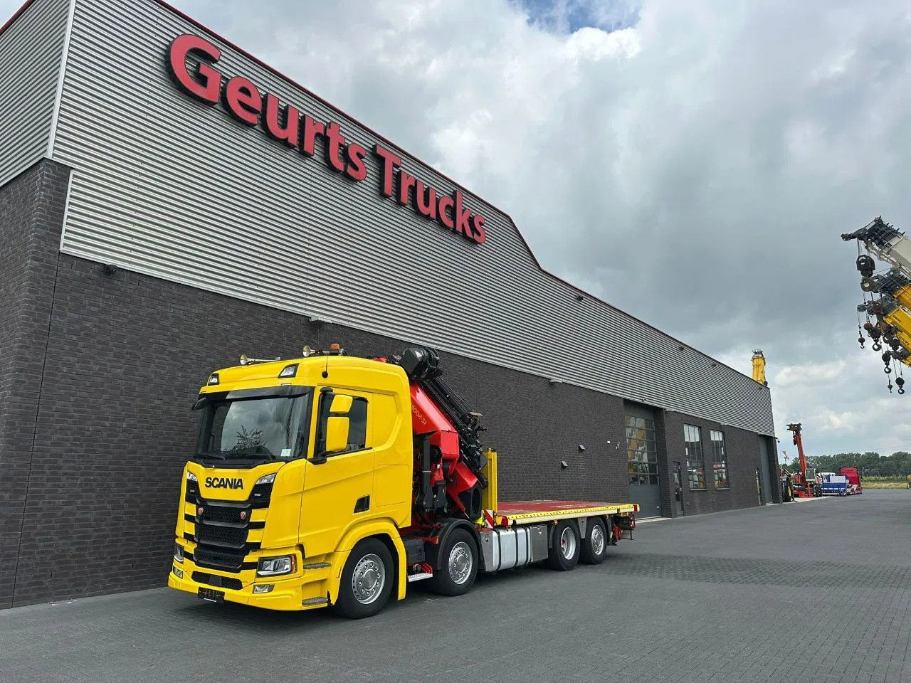 شاحنة كرين Scania R500 B8X2*6LB MET PALFINGER PK78002-SH F POWER L: صورة 8