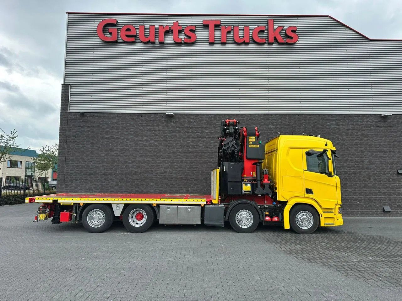 شاحنة كرين Scania R500 B8X2*6LB MET PALFINGER PK78002-SH F POWER L: صورة 10