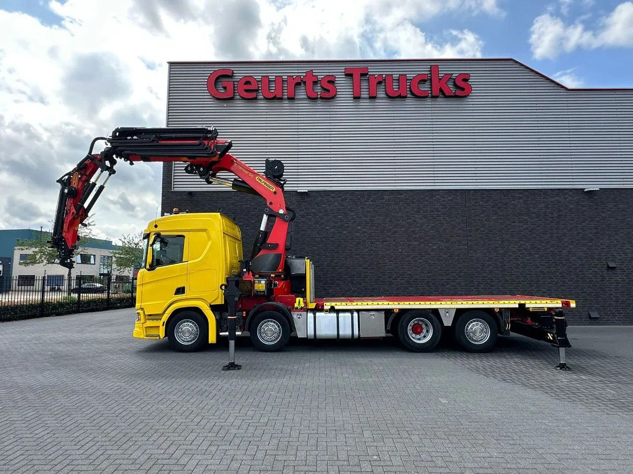 شاحنة كرين Scania R500 B8X2*6LB MET PALFINGER PK78002-SH F POWER L: صورة 6