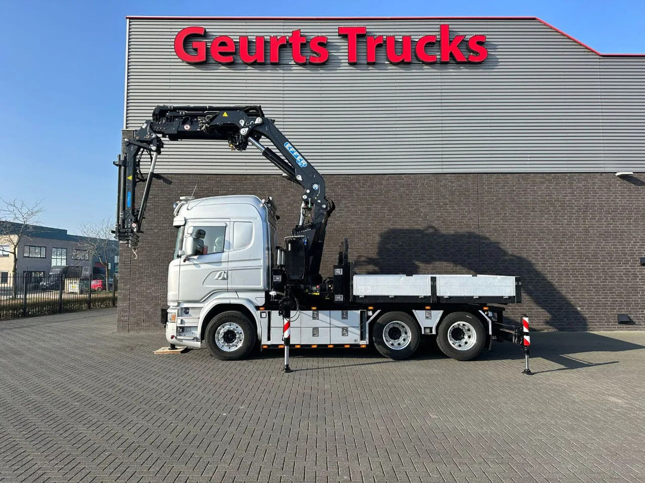 Scania R580 V8 6X4 TREKKER/TRACTOR/SZM MET EFFER 315/6S - شاحنة كرين: صورة 5 Scania R580 V8 6X4 TREKKER/TRACTOR/SZM MET EFFER 315/6S - شاحنة كرين: صورة 5
