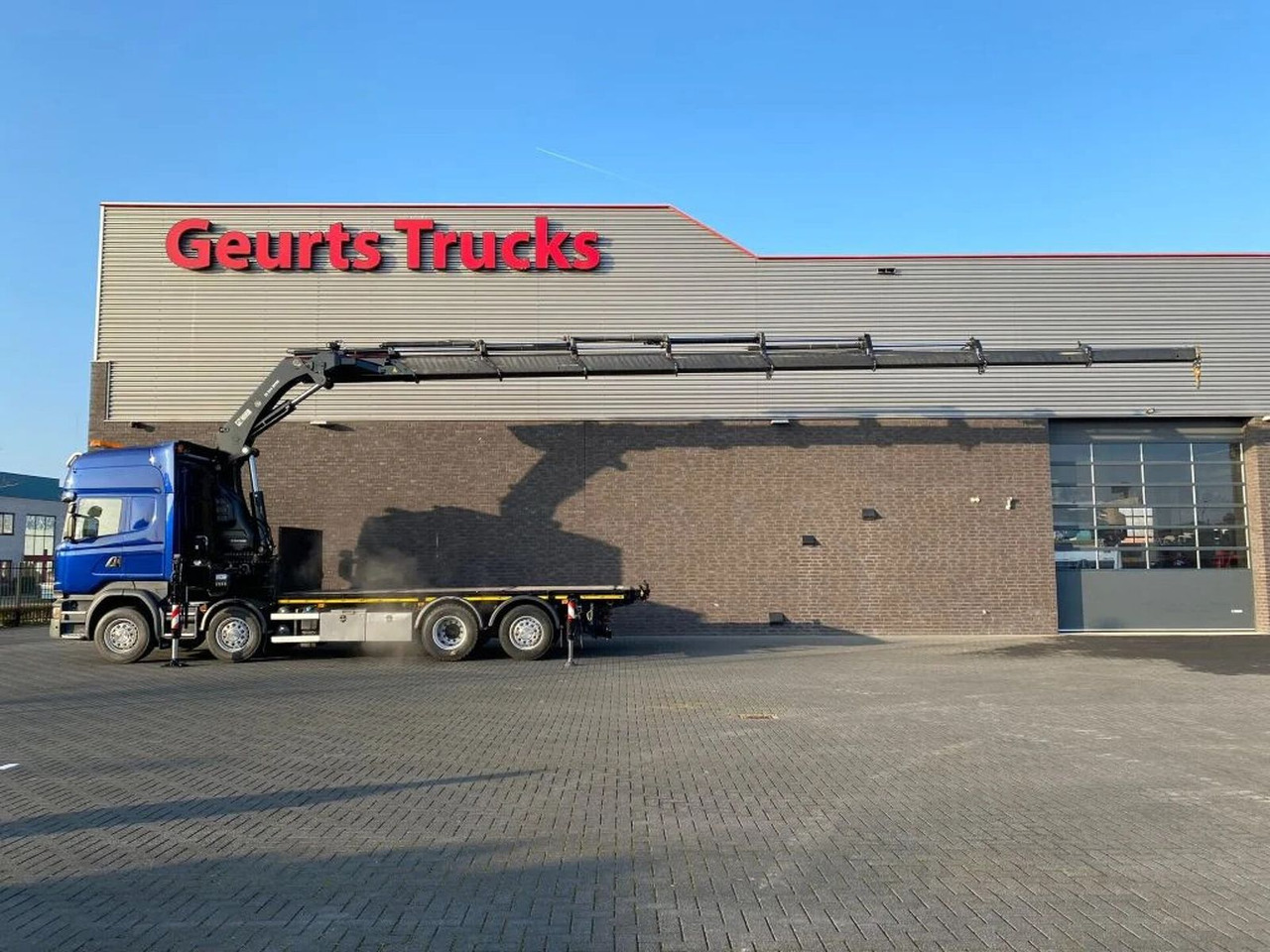 Scania R580 V8 8X2 + HIAB XS 544 E-8 HIPRO KRAAN/KRAN/C - شاحنة كرين: صورة 1 Scania R580 V8 8X2 + HIAB XS 544 E-8 HIPRO KRAAN/KRAN/C - شاحنة كرين: صورة 1